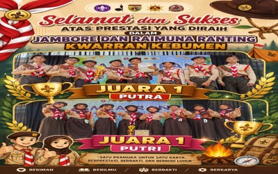 SMP Negeri 3 Kebumen Raih Juara 1